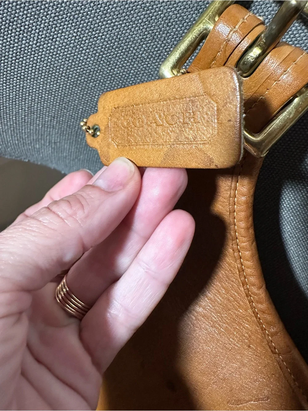 Vintage coach large saddle in saddle 9210
